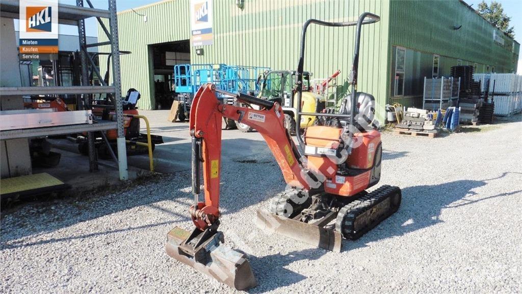 Kubota U 10-3 Мини екскаватори < 7 т