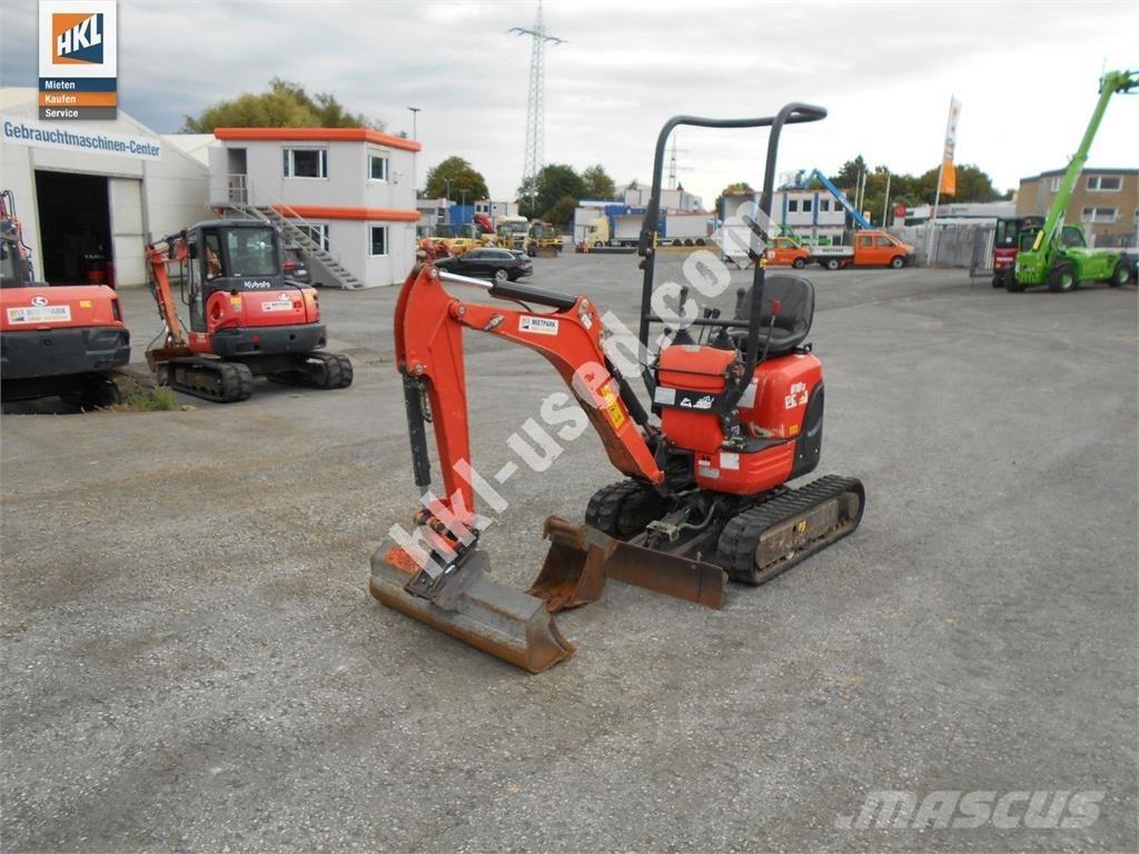Kubota U 10-3 Мини екскаватори < 7 т