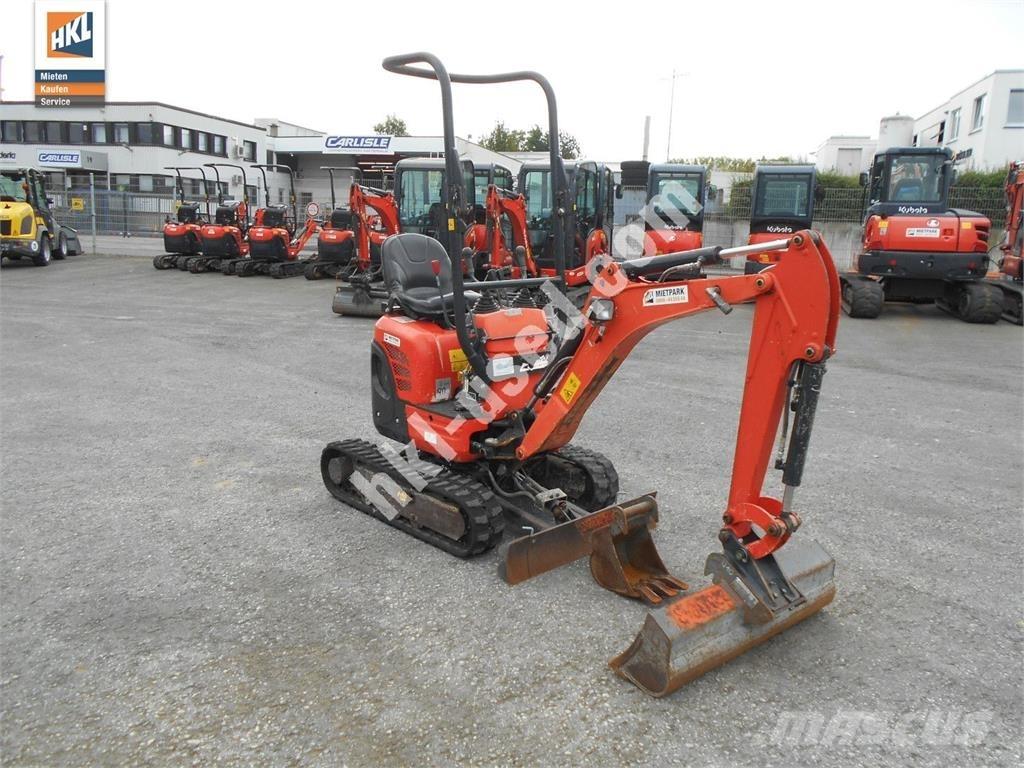Kubota U 10-3 Мини екскаватори < 7 т