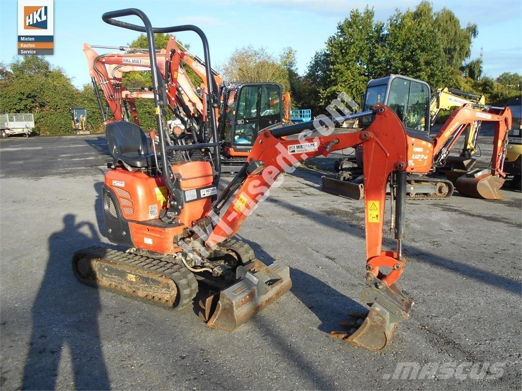 Kubota U 10-3 Мини екскаватори < 7 т