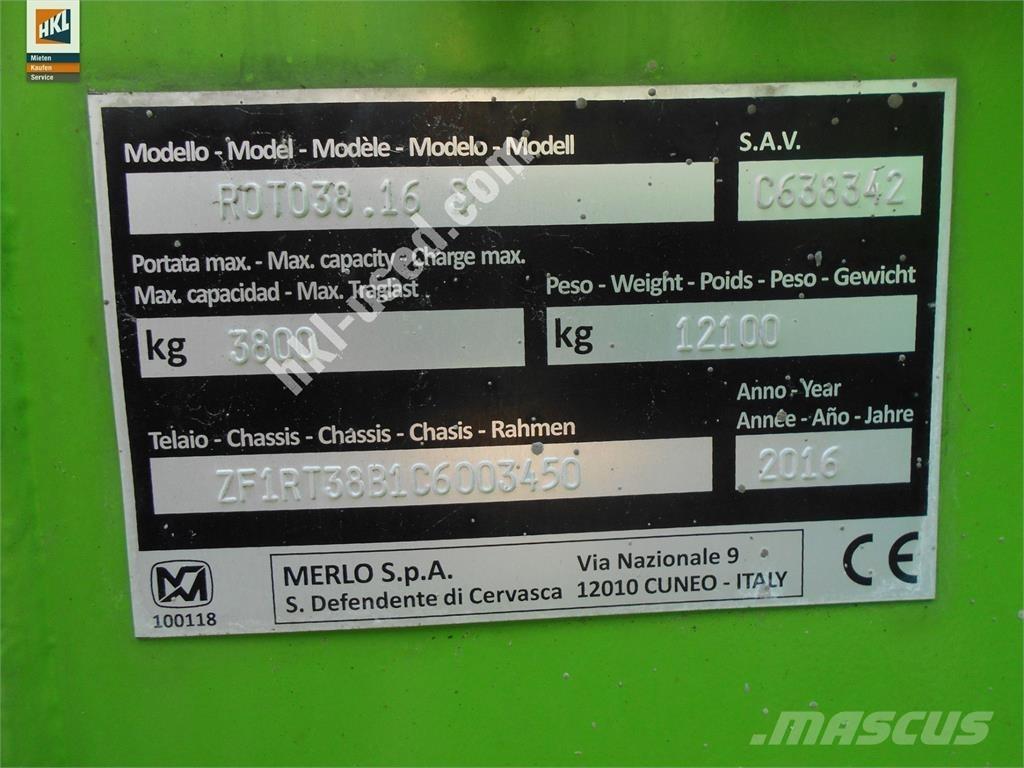 Merlo ROTO 38.16 S Телескопични товарачи