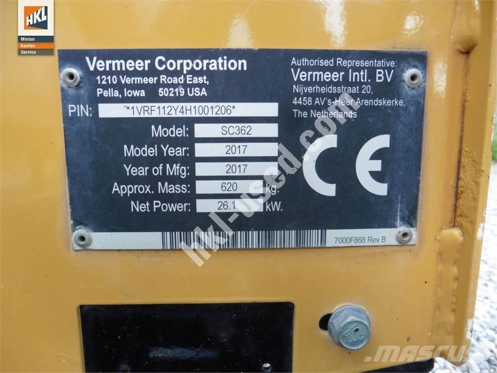 Vermeer SC 362 Строителство - Други