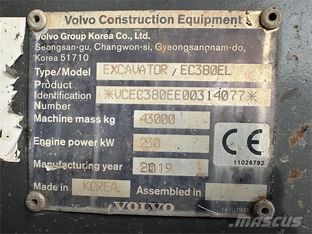 Volvo EC380E Строителство - Други