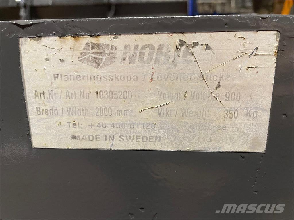  2000 mm Læsseskovl Кофи