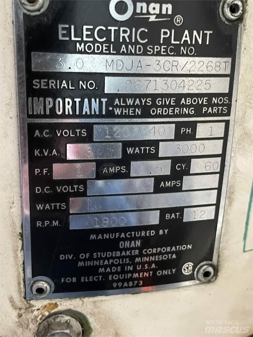  3 kVA ONAN 1 Cyl. Diesel Други генератори

