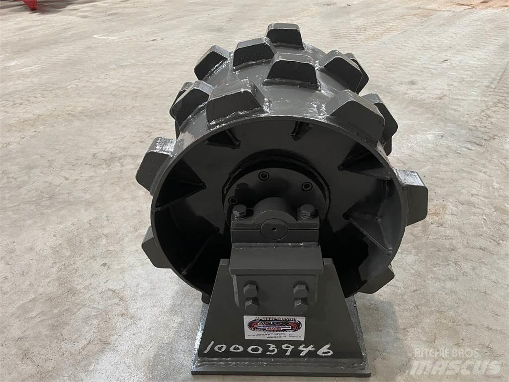  450 mm kompaktorhjul Пневматични гумени  ролки
