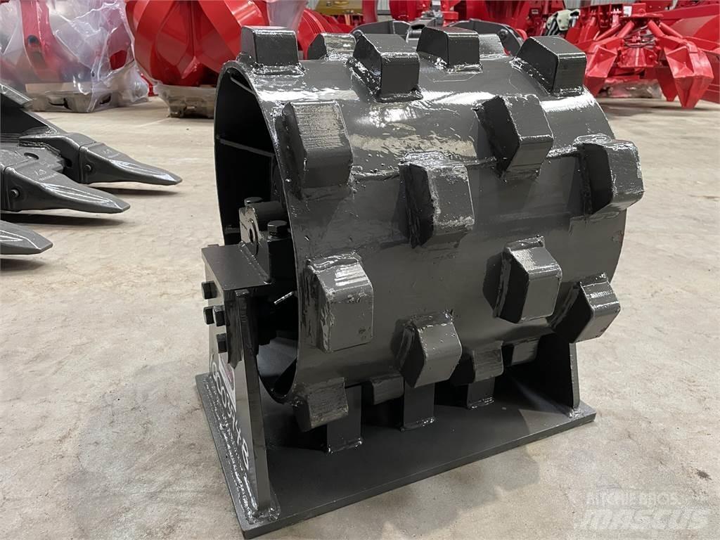  450 mm kompaktorhjul Пневматични гумени  ролки
