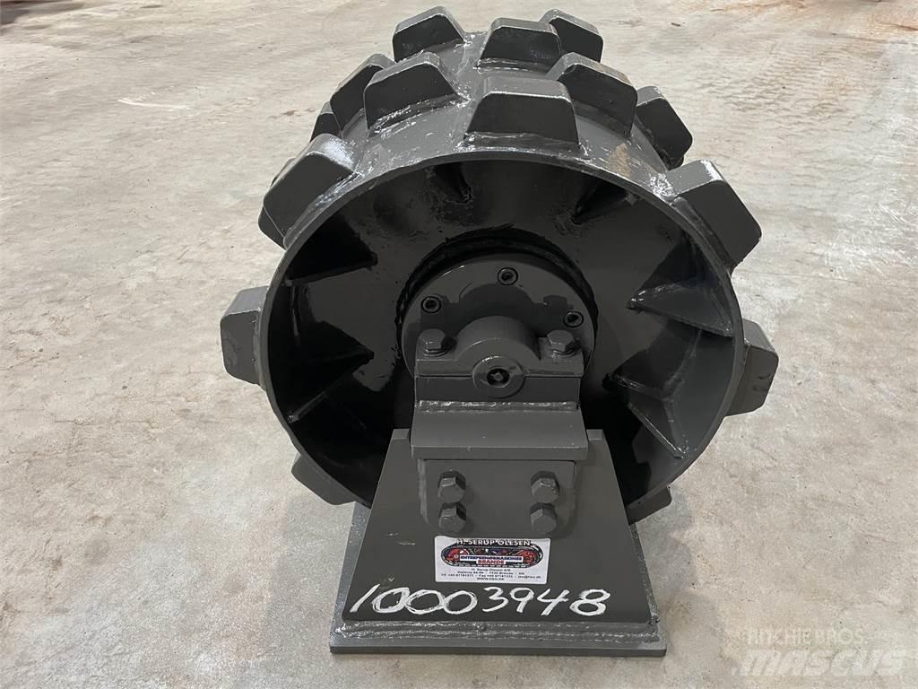  450 mm kompaktorhjul Пневматични гумени  ролки
