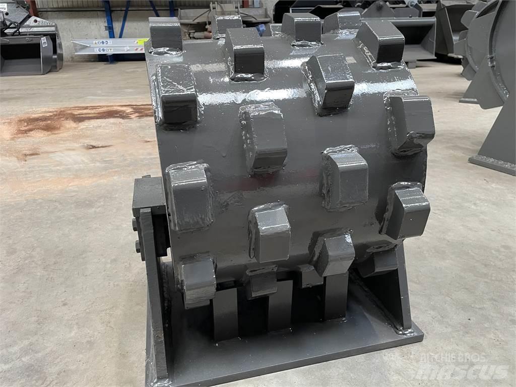  450 mm kompaktorhjul Пневматични гумени  ролки
