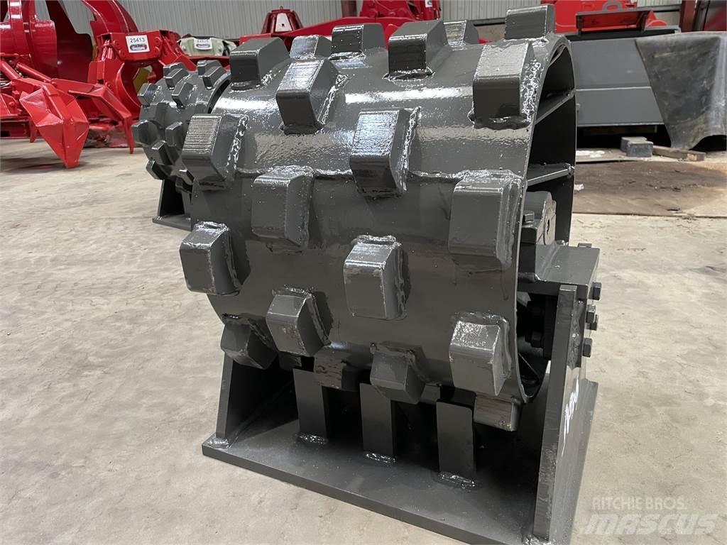  450 mm kompaktorhjul Пневматични гумени  ролки
