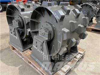  470 mm Kompaktorhjul Пневматични гумени  ролки
