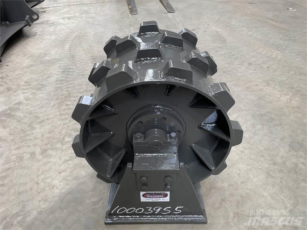  470 mm kompaktorhjul Пневматични гумени  ролки
