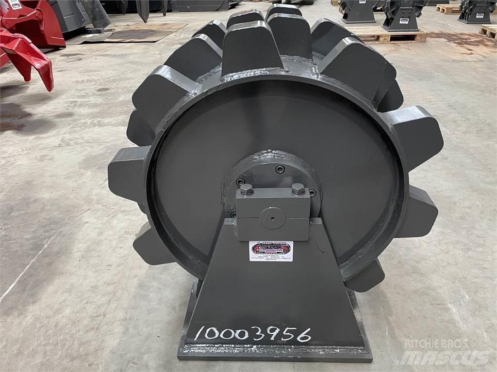  570 mm kompaktorhjul Пневматични гумени  ролки
