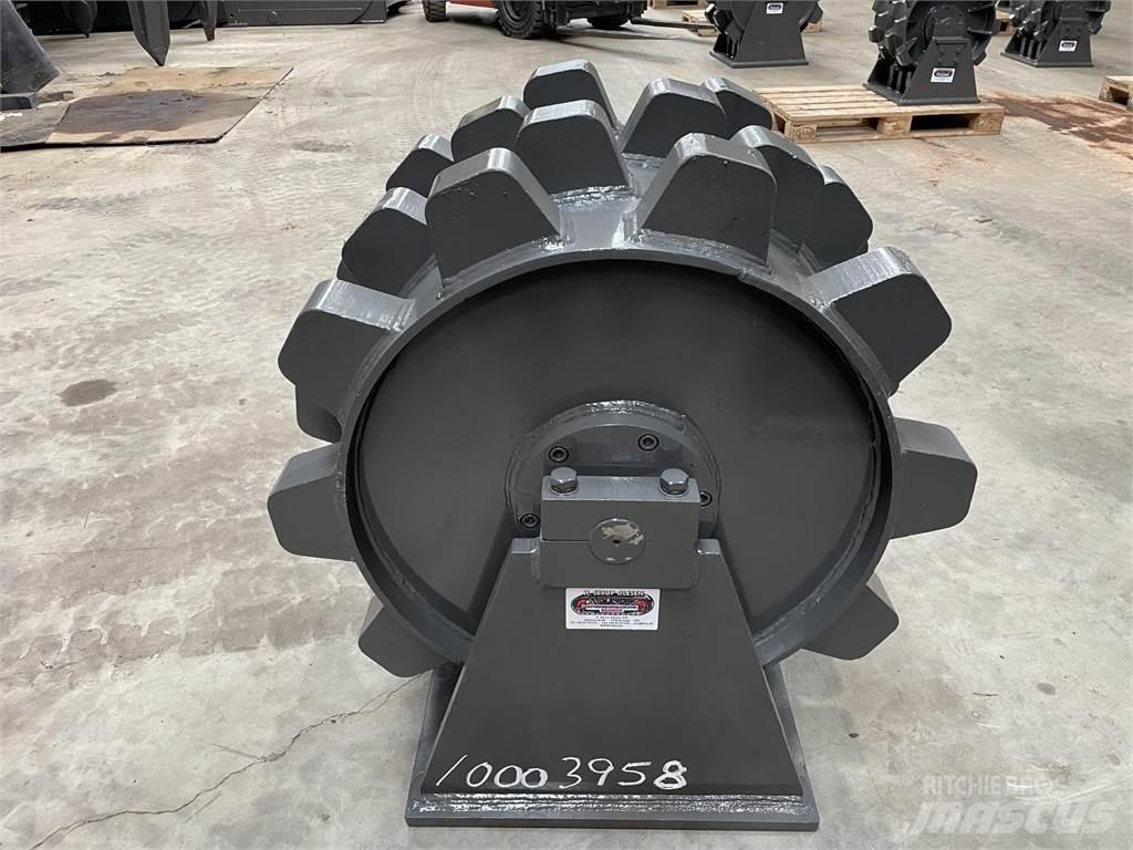  570 mm kompaktorhjul Пневматични гумени  ролки
