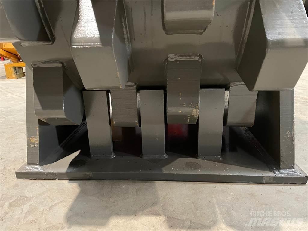  650 mm Kompaktorhjul Пневматични гумени  ролки
