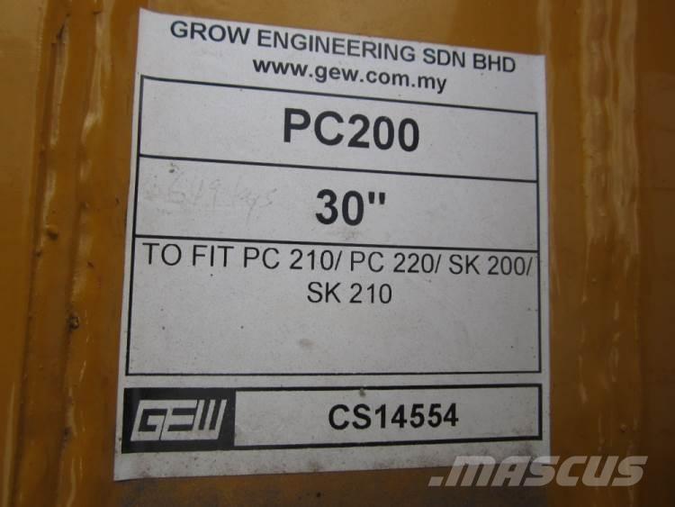  870 mm Graveskovl ex. PC200 Кофи