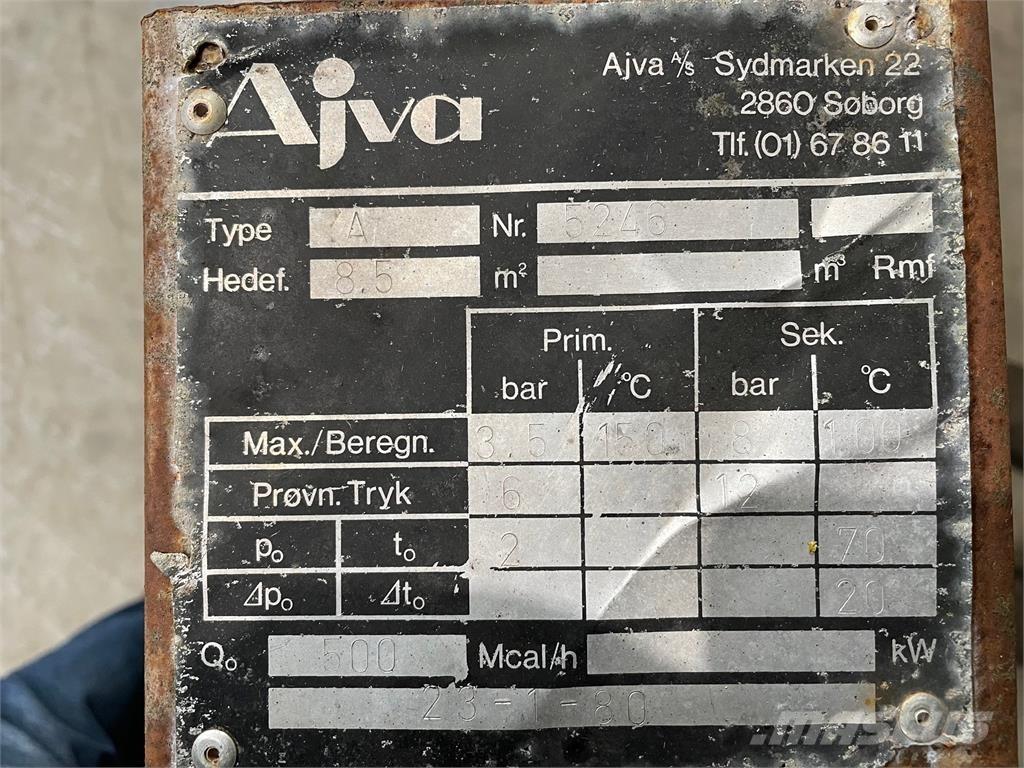  Ajva Type A varmeveksler Морски силови агрегати