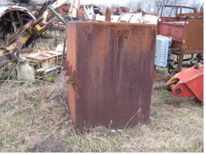 Ballastvægt 1 stk. - 3900 kg Части и оборудване за кранове
