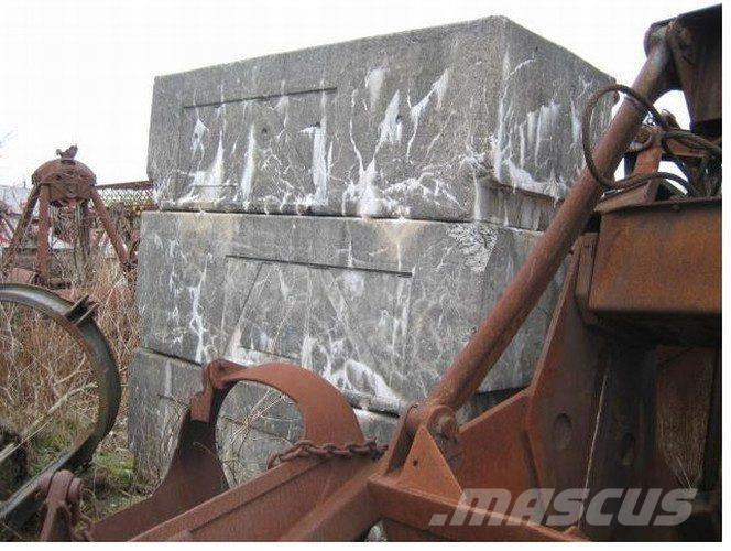  Ballastvægte 3 stk. - 3500 kg Части и оборудване за кранове
