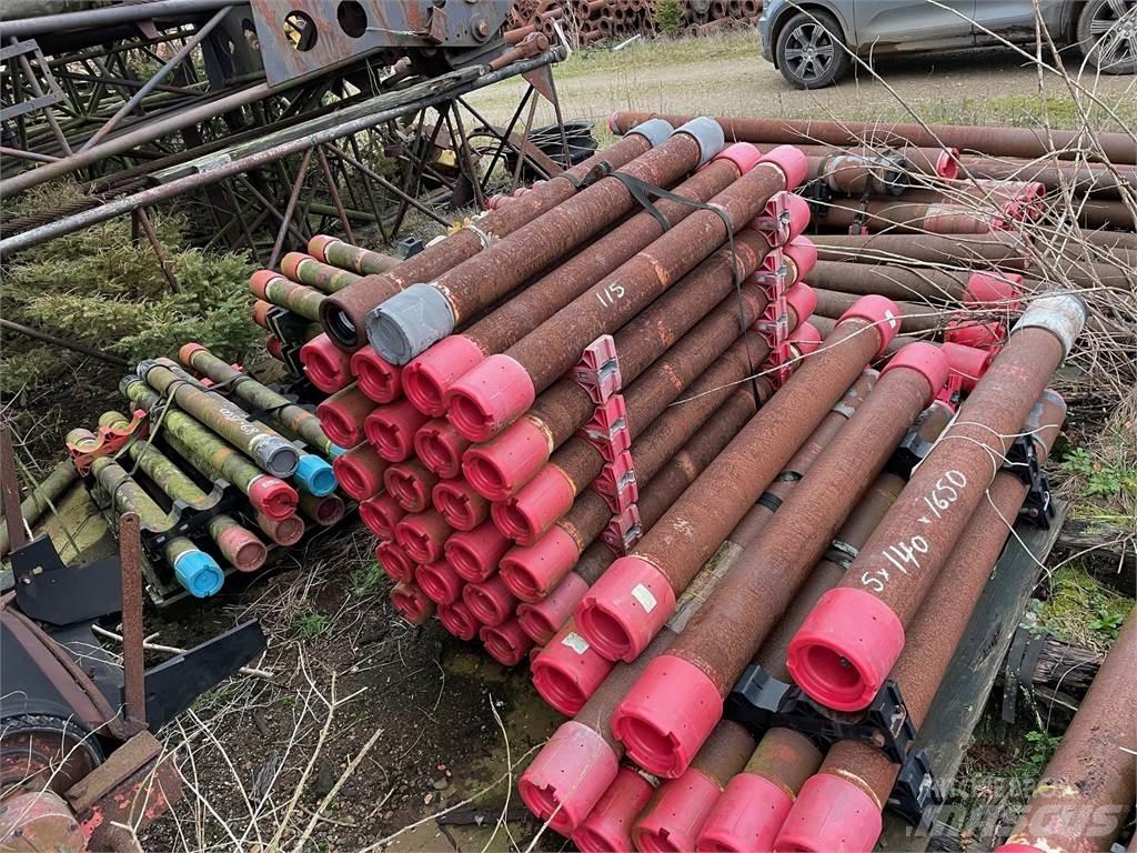  Borerør, blandet restparti Оборудване за тръбопроводи