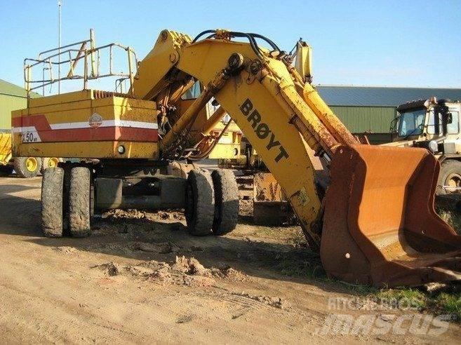 Brøyt X50WF til ophug Верижен екскаватор