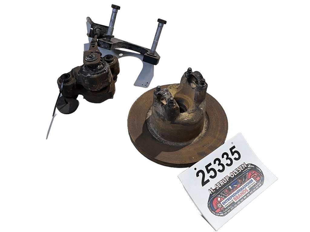 CAT 908M, Håndbremse Други компоненти