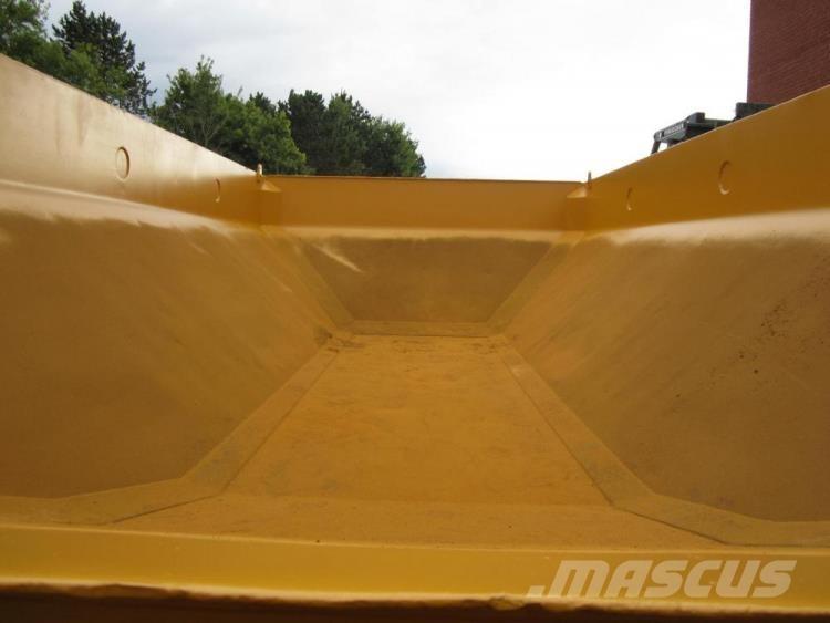 CAT D350D dumperkasse, brugt Странични самосвали