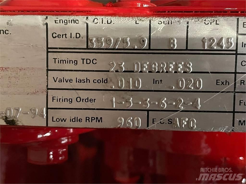 Cummins 6BT5,9-C motor Двигатели