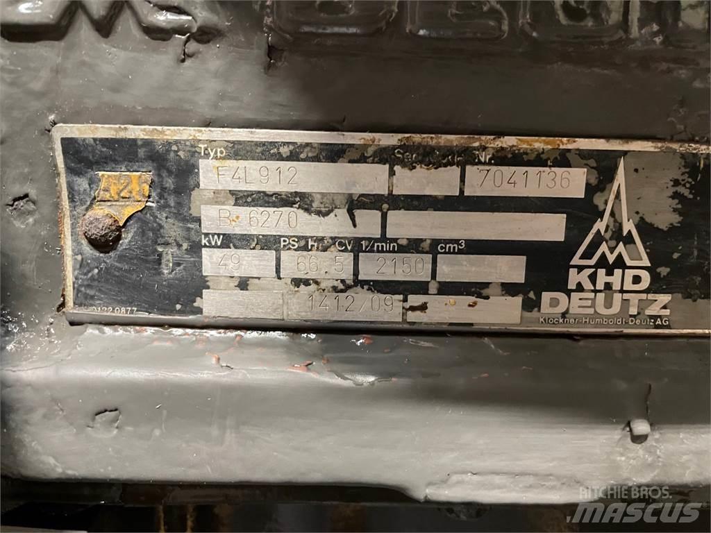 Deutz F4L 912 motor Двигатели