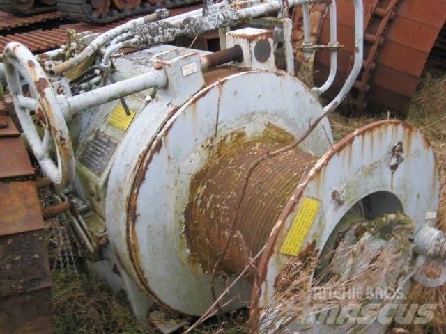  Double drum hydr. winch Подемници, лебедки и елеватори за материали
