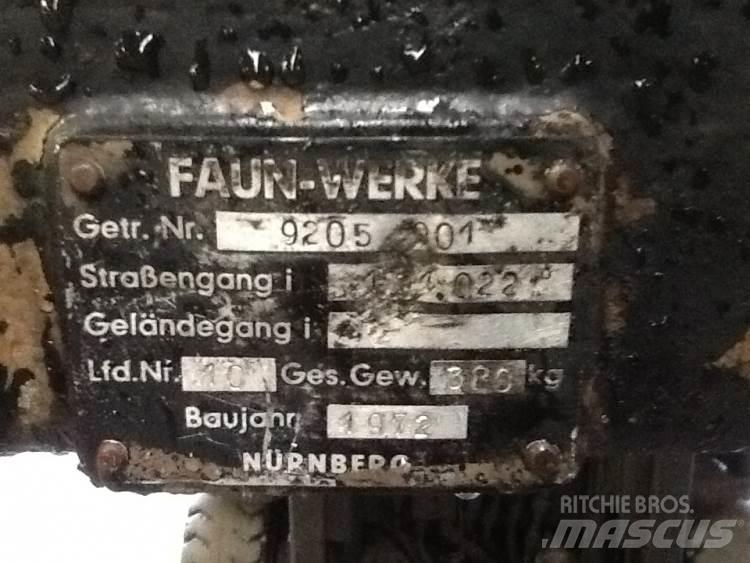 Faun gear til twin motor Скоросни кутии