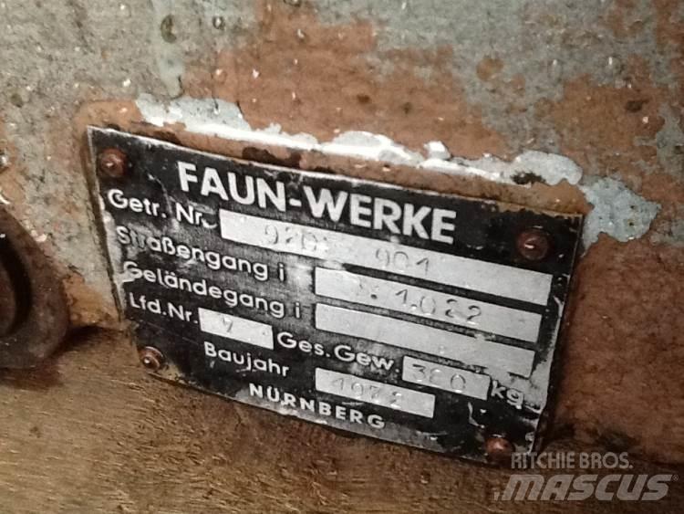 Faun gear til twin motor Скоросни кутии