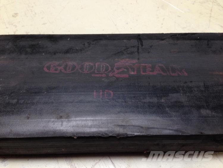  Gummiskær - 3 stk. Снегочистачки