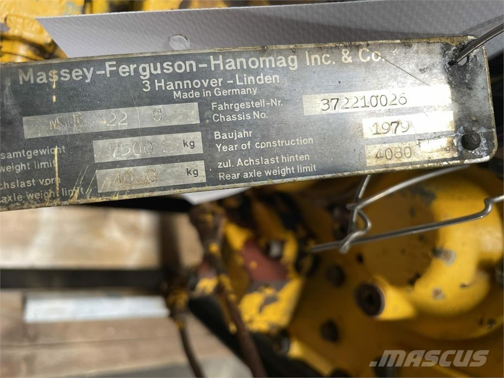 Hanomag 22C transmission Предаване