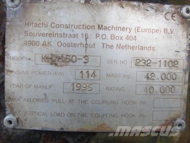 Hitachi KH150-3 til ophug Верижен екскаватор