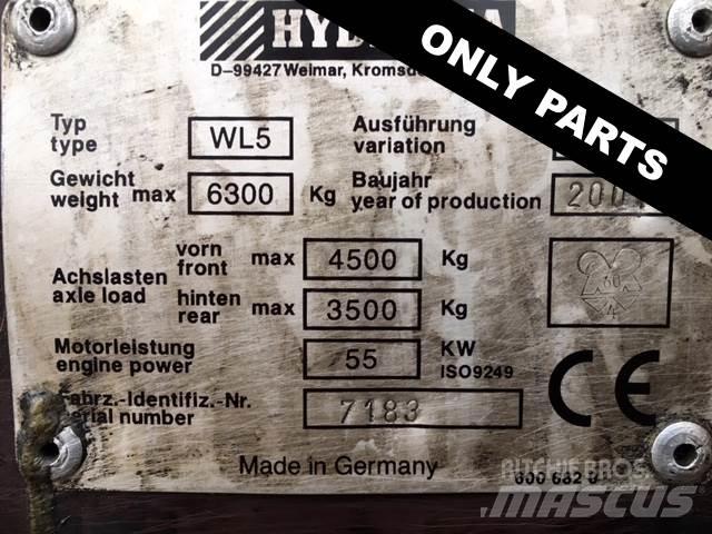 Hydrema WL550B til ophug Колесни товарачи