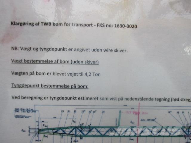  Kran bom SWL 20 ton Части и оборудване за кранове
