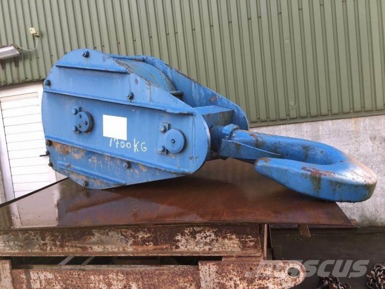  Krankrog - 3 wirehjul Части и оборудване за кранове
