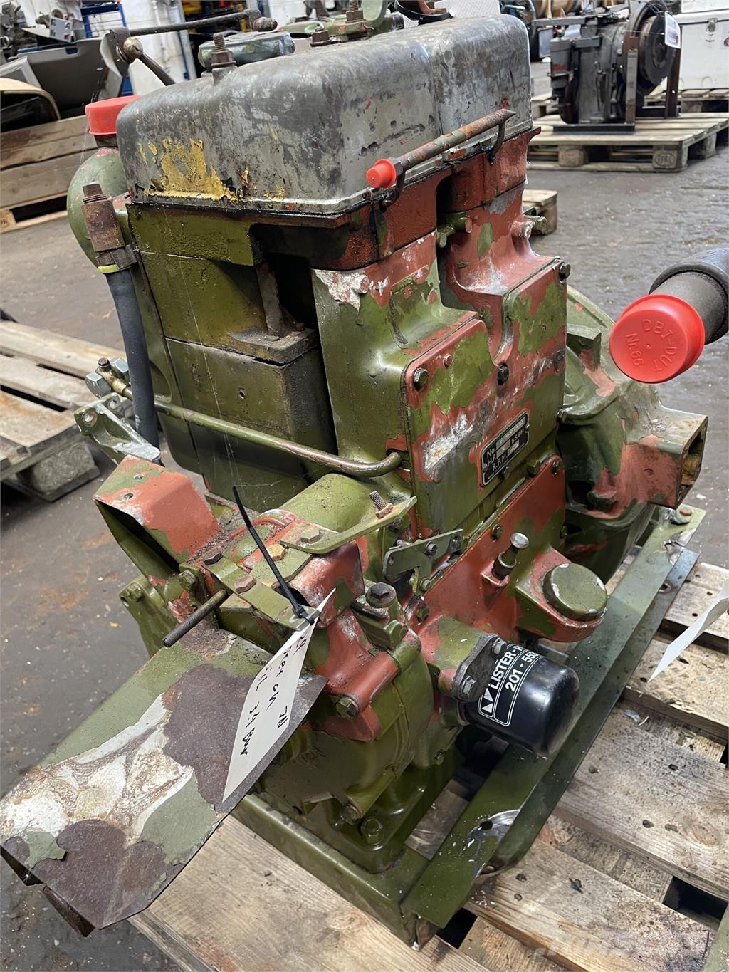 Lister SR2 motor Двигатели