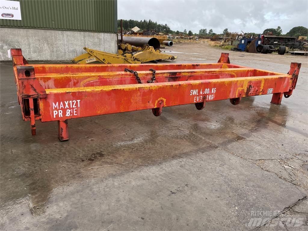  Løfteåg 46 tons Части и оборудване за кранове
