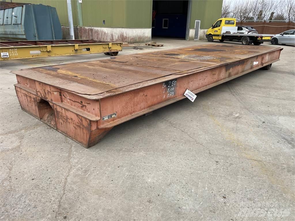 Mafi trailer 20ft - 25 ton Нискотоварни полуремаркета
