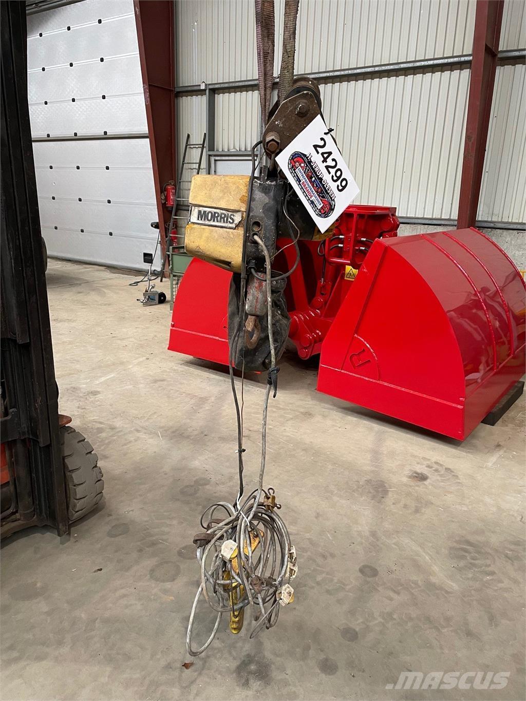 Morris el-kædetalje - 500 kg Части и оборудване за кранове
