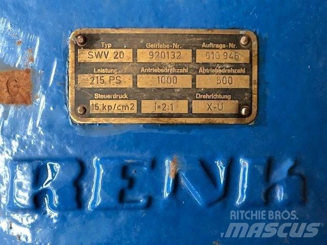 Renk Type SWV20 Скоросни кутии