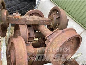  Skinnehjul ø450 mm + flange Гуми