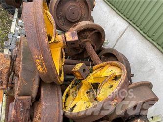  Skinnehjul ø450 mm + flange Гуми