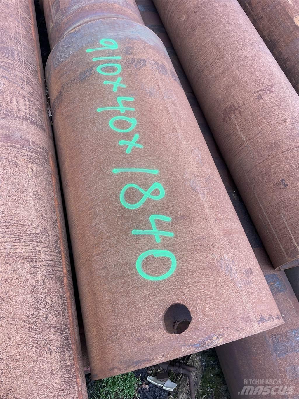  Stålrør ø910x40x1840 mm Оборудване за тръбопроводи