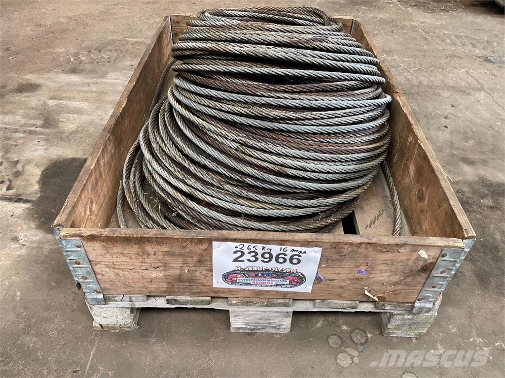  Stålwire Ø16 mm Части и оборудване за кранове
