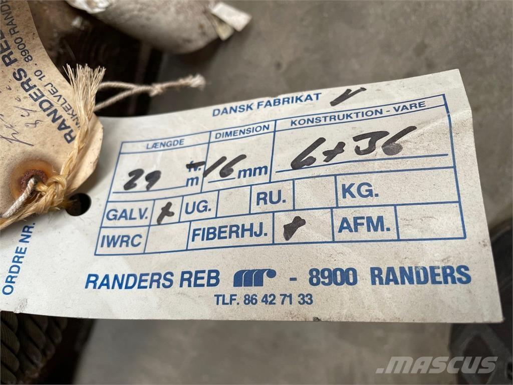  Stålwire Ø16 mm Части и оборудване за кранове
