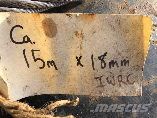  Stålwire Ø18 mm Части и оборудване за кранове
