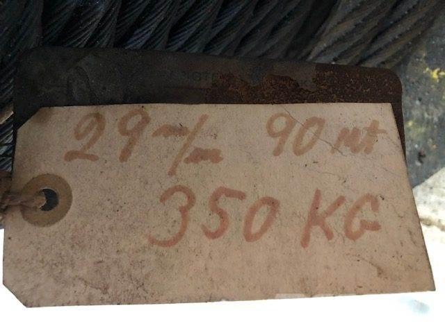  Stålwire Ø29 mm Части и оборудване за кранове
